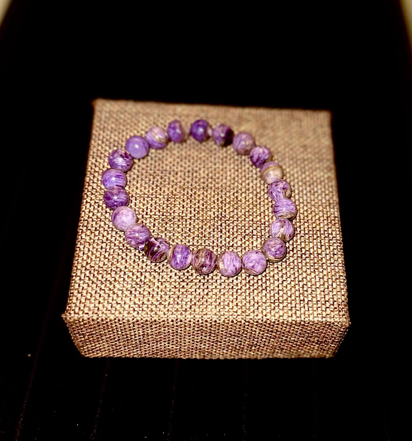 Charoite bracelet